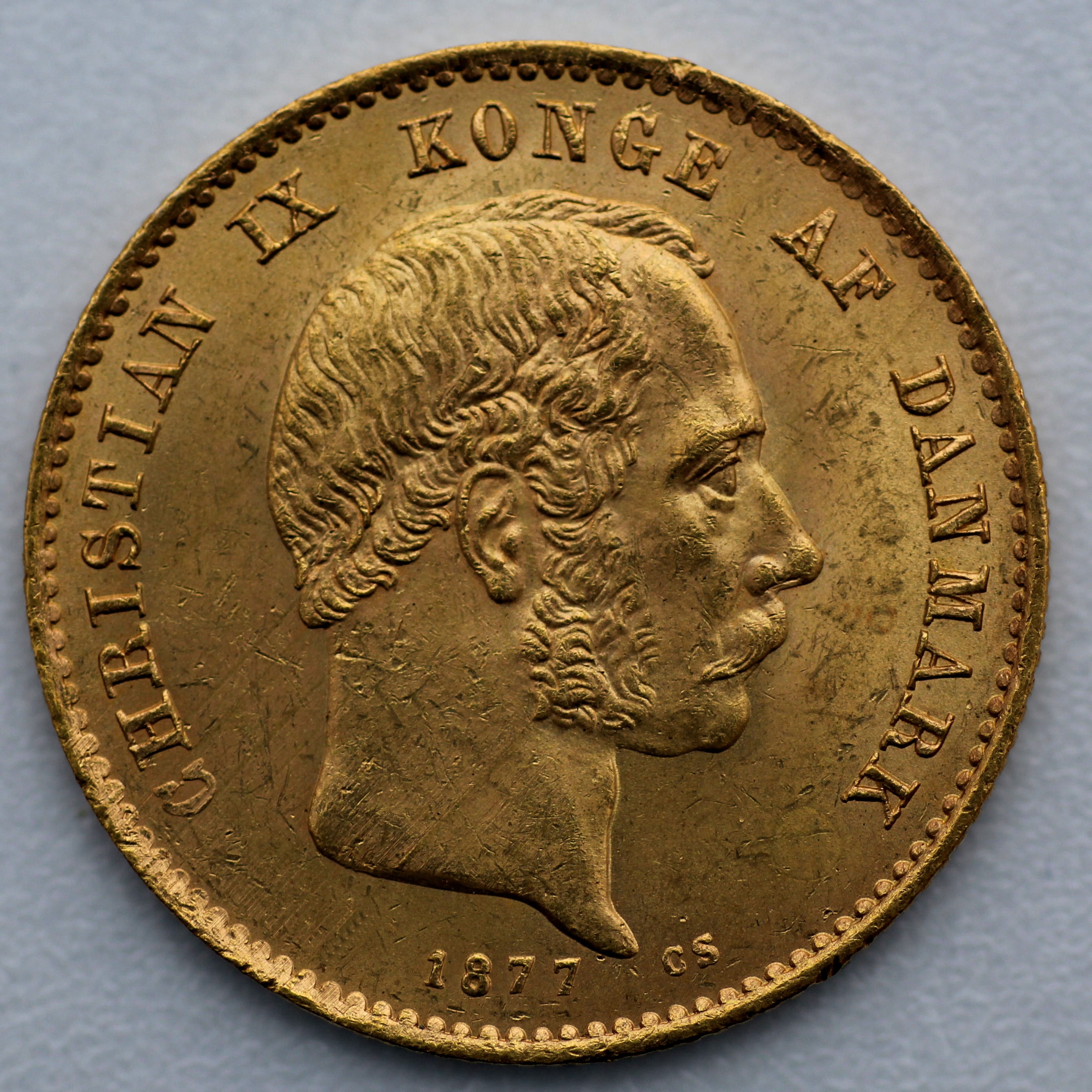 Goldmünze 20 Kronen/Christian IX. (Dänemark)