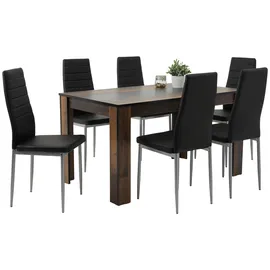 Hela Tischgruppe Helene IV (LBH 140x80x74 cm) - LBH 140x80x74 cm