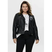 ONLY CARMAKOMA Caremmy FAUX LEATHER Biker Noos Jacke, schwarz, 54,