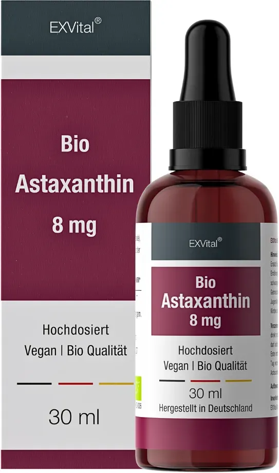 Bio Astaxanthin Tropfen 30 ml von EXVital