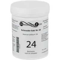 HOMOEROPATHIEFUCHS Schüssler-Salz Nummer 24 Arsenium jodatum D6 Biochemie 1000 St Tabletten