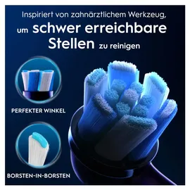 Oral-B iO Ultimative Reinigung Aufsteckbürste schwarz 4 St.