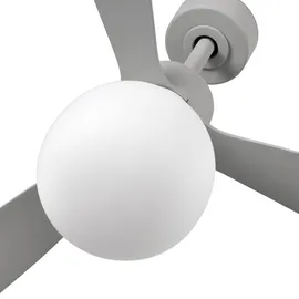 faro BARCELONA Amelia Ball LED Deckenventilator grau