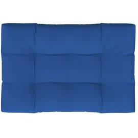 vidaXL Palettenkissen 120 x 80 x 10 cm blau 1 St.