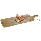 Servierbrett GIO, Holz - 24 x 70 cm - mit Griff