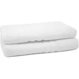 ZOLLNER Handtuchset 2-tlg. weiß