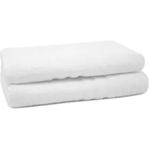 ZOLLNER Handtuchset 2-tlg. weiß