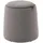 Homcom Sitzhocker Kunststoff Ø44 x 47,5 cm Dunkelgrau