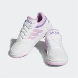 Adidas Hoops Shoes Schuhe, Cloud White/Lilac/Violet Fusion, 34 EU