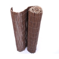 bambus-discount.com Weidenmatte Sichtschutz Hawei 100 x 300 cm - Niedrige Sichtschutzmatte aus Natur Weide 1m x 3m