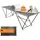 Lemodo Tapeziertisch klappbar 300 x 60 cm 30 kg grau