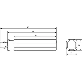 Philips LED PL-C 6,5W G24q-2 4000K neutralweiß