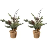 Creativ green Künstlicher Weihnachtsbaum grün 36 cm