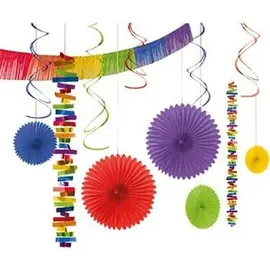 Amscan amscan® Partydeko-Set mehrfarbig, 1 Set