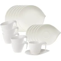 Villeroy & Boch Flow Kaffeeservice 18-tlg. weiß