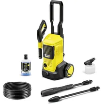Kärcher K 5 FJ, Druck: max. 145 bar, Fördermenge: 500 l/h, Flächenleistung: 40 m2/h, Gewicht: 6,3 kg