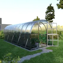 klasika greenhouses Klasika 18 Kunststoff Transparent Polycarbonat 6 mm 18 m2