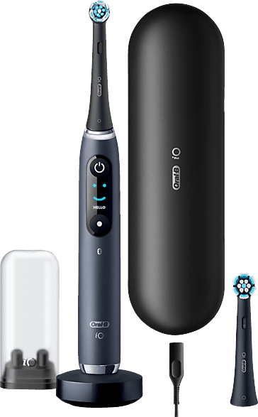 ORAL-B iO 9N Elektrische Zahnbürste Black onyx, Reinigungstechnologie: Mikrovibrationen