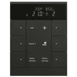 Busch-Jaeger SBC/U6.0.11-885 HVAC/CO2-Gerät, 6fach BE 2CKA006330A0058 SBCU6011885