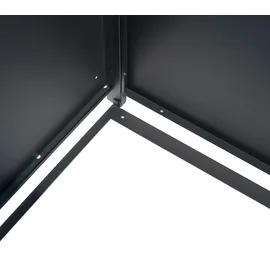 Westmann Mülltonnenbox 80 x 116 cm grau