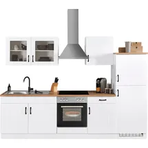 kochstation Küchenzeile KS-Athen 270 cm weiß