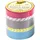 Folia Washi Tape Neon Gelb 5 Rollen