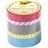 Folia Washi Tape Neon Gelb 5 Rollen