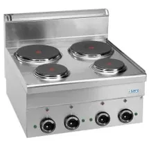 Saro Elektroherd, 4 Platten, Auftisch, 600 Line, E46 504-1060 , 1 Stück
