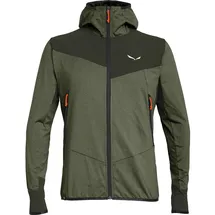 Salewa Agner Hybrid Polarlite Durastretch Hoodie Herren Grün S