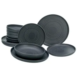 CreaTable Uno Lava Tafelservice-Set, 12-tlg. (23861)