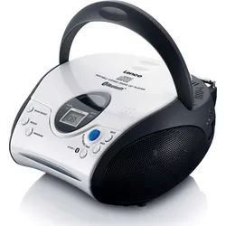 LENCO Boombox SCD-24BT WHBK