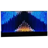 Xlmoebel Trennwandplatten Moderne Trennwand Wände LED Wasserwand Wand 240x150cm Sofort, (1-St., Wasserwand), Hergestellt in Europa bunt