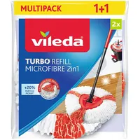 Vileda Turbo Easy Wring & Clean Wischmop Ersatzkopf 2 St.