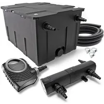 Wiltec SunSun CBF-550 CUV-236 36W SET NEO8000 Pumpe Schlauch Teichfilterset