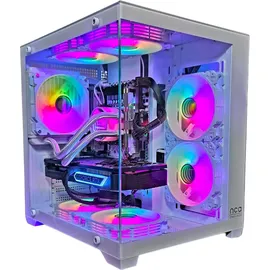 nca the pc store Gaming-PC Phantom White Intel Xeon 128 GB RAM 1 TB SSD GeForce RTX 3050 Win 11