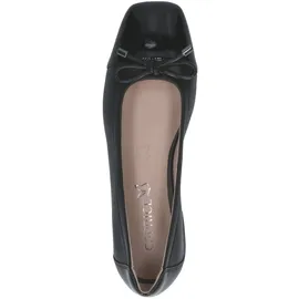 CAPRICE Ballerinas in Schwarz/Schwarz | Gr.: 38