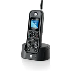 MOTOROLA O201 BLACK Schnurloses Festnetztelefon