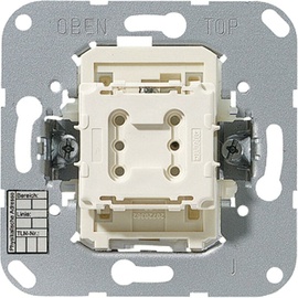 Jung 4071.01 LED Elektroschalter Drucktasten-Schalter Beige, Grau