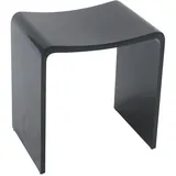 Four & more Design Spa Duschhocker Modell 'Rom' schwarz glänzend