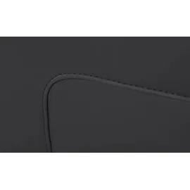 Hukla Relaxsessel Pascal Leder 83 x 105 x 90 cm Schwarz drehbar