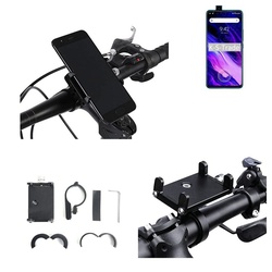 K-S-Trade für UMIDIGI S5 Pro Smartphone-Halterung, (Handyhalterung das Fahrrad Halter Lenkstange Fahrradhalterung) schwarz