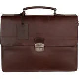 Burkely Vintage Dean Aktentasche Leder 38 cm