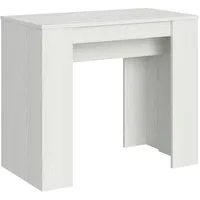 Itamoby Ausziehbare Konsole 90x48/204 cm Basic Small Esche weiß