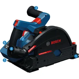 Bosch Akku-Tauchsäge EXKT 18V-52G BITURBO inkl. L-BOXX 238