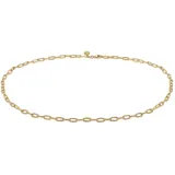 ELLI PREMIUM Kette ohne Anhänger »Halskette Basic Gliederkette Blogger Trend 925er Silber«