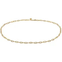 ELLI PREMIUM Kette ohne Anhänger »Halskette Basic Gliederkette Blogger Trend 925er Silber«
