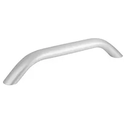 ROHRGRIFF OVAL, ALUMINIUM NATUR ELOXIERT, A=500