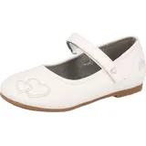 LICO Alicia V Mädchen Geschlossene Ballerinas, weiß, 32
