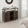 Tectake Sideboard 100 x 37 x 82 cm Braun