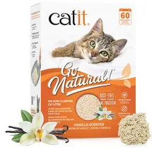 Catit Go Natural!, Katzenstreu mit Vanilleduft - Orange - One Size